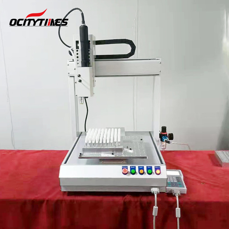 Automatische 510-Gewinde-Schraubenmundstück-Patronen-Vape-Verschließmaschine von Ocitytimes