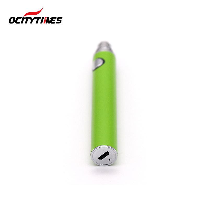 Ocitytimes Neue wiederaufladbare 650-mAh-Vape-Batterie mit Knopf